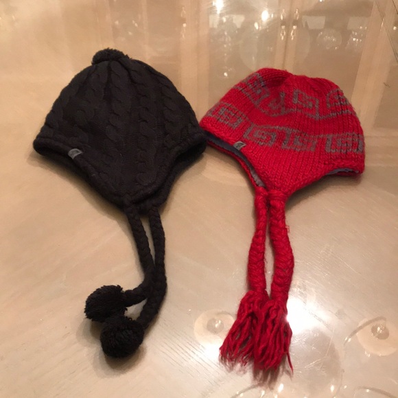 north face knitted hats